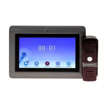Видеодомофон Securic Sec-sf-301 Touch Smart Full Hd, 7 дюймов, комплект