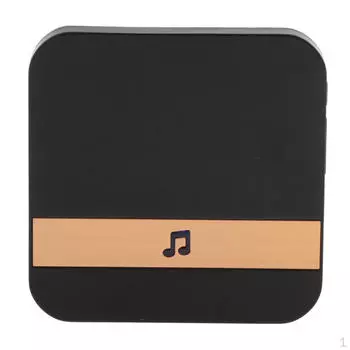 Видеодомофонная камера 1080P ИК-звонок безопасности чёрный