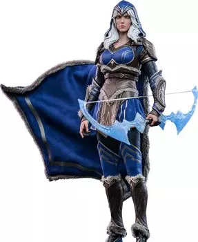 Видеоигра Шедевр League of Legends Ash Scale Фигурка 1/6 синий