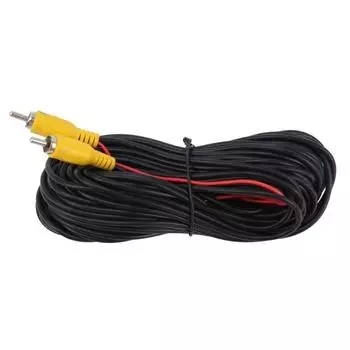 Видеокабель парковочной камеры заднего вида автомобиля с проводом обнаружения, длина кабеля: 15м