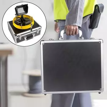 Видеокамера для осмотра труб 30M IP68 Водонепроницаемая камера для осмотра канализационных труб 1080P 20m