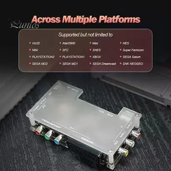 Видеоконвертер SCART Компонентный вход Композитный S-Video Поддержка Универсальное Простое в Использовании Устройство Преобразования Видео Игровые Приставки Расходные Материалы белый