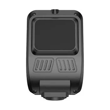 Видеорегистратор 1080P спереди и 720P сзади с защитой от тряски, видеорегистратор для вождения, видеорегистратор со скрытой камерой спереди и сзади чёрный