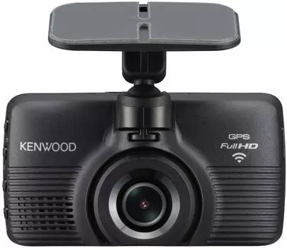 Видеорегистратор Kenwood Drive, оснащенный датчиком удара STARVIS GPS, 2 миллиона пикселей, HDR, беспроводная локальная сеть, Wi-Fi, 16 ГБ, карта MicroSD, поддержка вождения, Wide Quad HD KENWOOD