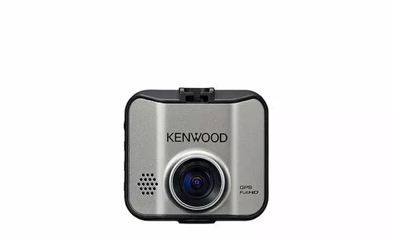 Видеорегистратор KENWOOD Drive с широкоугольным и ярким объективом, оснащенный высокой функциональностью, стандартный серебристый KENWOOD DRV-350-S F1.8 серебряный