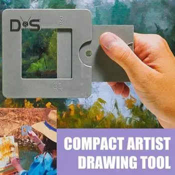 Видоискатель с раздвижным механизмом Компактный дизайн Портативный простой в использовании Универсальный видоискатель с цветовой изоляцией серый