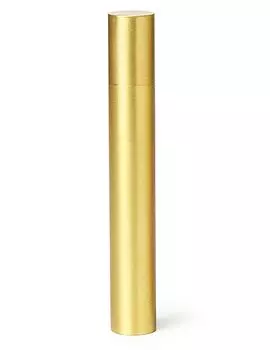 VIEAURA Incense Brass Incense Incense Visiting Buddhist Altar Holder, Holder, Holder, Storage, Portable, Cylindrical, Compact, Portable, Graves, золотой