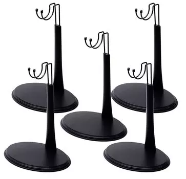 VIEAURA Подставка для демонстрации масштабной куклы Подставка для фигурки Hot Toys 1/6 [Без таблички] (Набор 5) чёрный