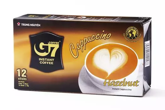 Vietnam G7 Coffee Box подлинный x 12 бутылок [официальный] Капучино/Лесной орех
