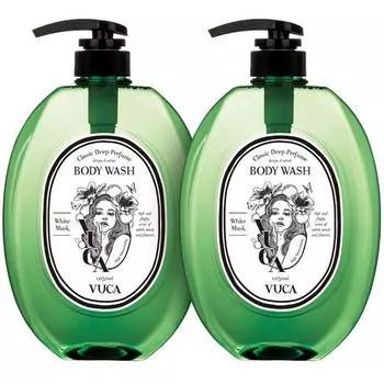 Viewa Classic Deep Perfume Body Wash White Musk, 2, 1050мл корейская косметика