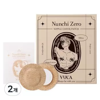 Viewa Nunchero Nipple Cover Patch 37mm 98 sheets, 2 pieces