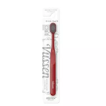 Viewen Double Wide Toothbrush (Red)