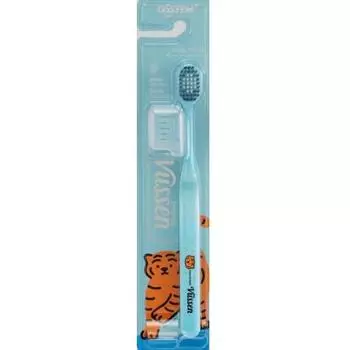 Viewsen Plain Tiger Double Wide Toothbrush (Light Blue)
