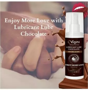 Vigini Сексуальный Смазочный Ароматерапия Стимулирующий Шоколадный Анальный Смазочный Массажный Гель Смазка Увлажнитель На Водной Основе 50 МЛ