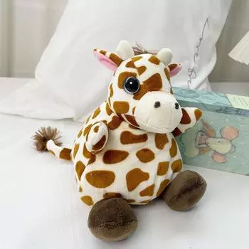 Вика Бейбей Мешок с песком Плюшевая игрушка Животное джунглей Кукла слон Подвеска Детская кукла Подарок Свадьба [Pendant] 12cm