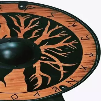 Викинг Косплей Деревянный Щит Средневековый Костюм Щит Викинга Готов к Бою Щит Викинга Щит Рагнара