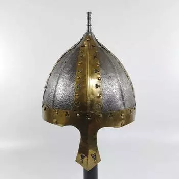 Викинг Норманнский шлем 18 калибра мягкая сталь средневековая броня носовой шлем Ренессанс LARP или SCA для взрослых носимый рождественский подарок