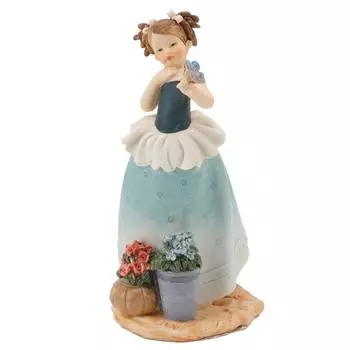 Викторианская девушка из смолы орнамент изысканный милый стабильный настольный смола ремесло орнамент для дома