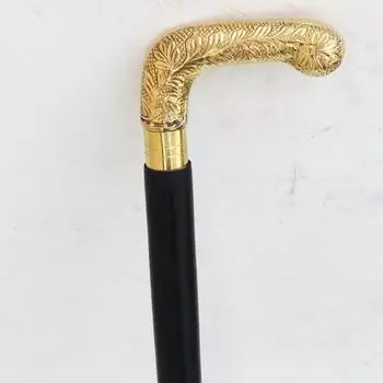 Викторианская ручка деревянная винтажная антикварная дизайнерская трость для ходьбы
