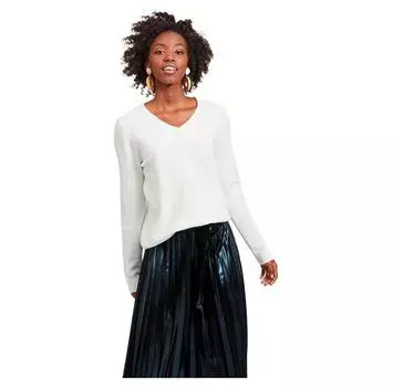 Vila Свитер с V-образным вырезом Ril L