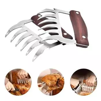 Вилка для барбекю Bear Claws Pull Shred свинина Shredde ручной зажим для мяса вилка для жарки кухонный инструмент аксессуары для барбекю