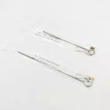 Вилка для фруктов из нержавеющей стали для попугаев, игрушка, клетка для птиц, вставка для фруктов, кормушка для птиц, аксессуары для попугаев, товары для домашних птиц