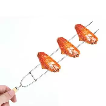 Вилка для гриля из нержавеющей стали One Size хаки