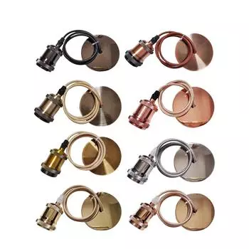 Вилка для подвесного светильника, розетки, комплект шнуров для подвесного светильника для дома, кухни, отеля бронзовый