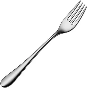 Вилка для стола WMF Merit Cromargan Protect из полированной нержавеющей стали, чрезвычайно устойчивая к царапинам