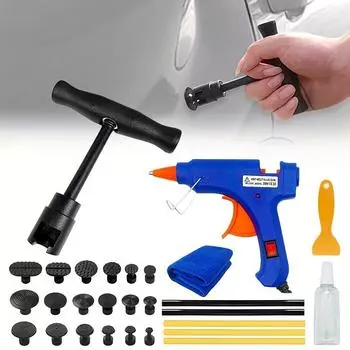 Вилка европейского стандарта, инструмент для ремонта вмятин автомобиля, комплект съемников, профессиональный набор автомобильных деталей кузова, удаление вмятин из листового металла, набор ручных инструментов, автомобильные аксессуары, инструменты Kit 2:P