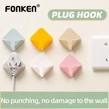 Вилка Fonken, настенный кронштейн, держатель, креативные кухонные клейкие крючки, вилка для хранения, крючок, проволочный крючок, липкий крючок белый