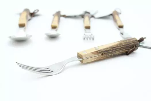 Вилка из дуба Captain Stag Log M-8567