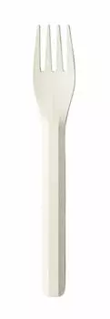 Вилка KINTO ALFRESCO бежевая, подходит для мытья в посудомоечной машине, для улицы 20720