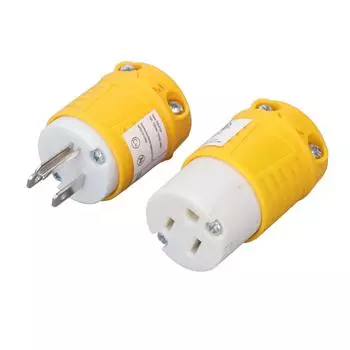 Вилка NEMA 5 15P и розетка NEMA 5 15R, набор электрических разъемов для замены вилки для кемпинга или автофургона