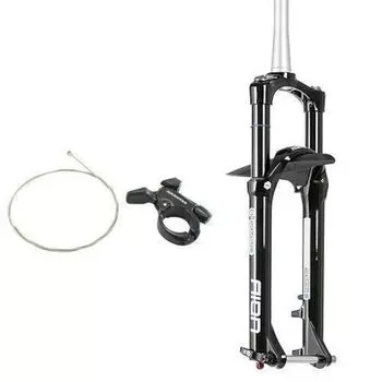 Вилка SR SUNTOUR AION35 EVO Boost Remote QR 15 Glossy BK RLR-PCS 29 1.5 Tapered #VK1738