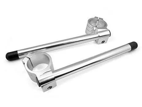 Вилка Szmsmy руль с ЧПУ подъемом, обычный руль 31/33/35/37/39/41 мм, клип-он (31, Серебро)