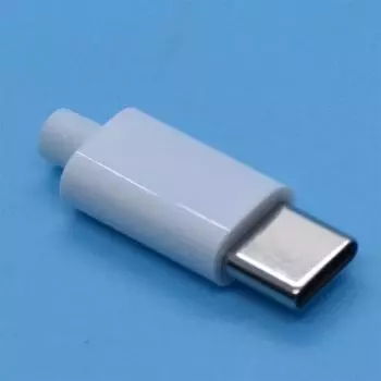 Вилка типа C может быть сварена, печатная плата, USB-папа, двухсторонняя вилка, USB3.1, штекер, данные «сделай сам» чёрный