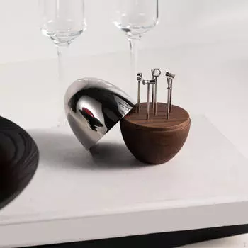 Вилки для фруктов с держателем, коктейльные палочки, столовые приборы, удобные десерты, еда для