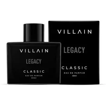 Villain Legacy Classic Luxury Premium Long Lasting Fragrance Парфюмированная вода для мужчин, 50 мл