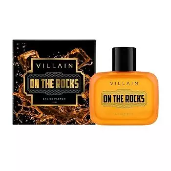 Villain On The Rocks Eau De Parfum For Men 100Ml | Премиальный стойкий мужской аромат | Древесный, цитрусовый - Роскошные духи | Жидкость