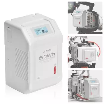 VILTROX 150 Втч 10050 мАч Выходной светодиодный дисплей Индикация оставшегося заряда Монитор Подходит для видеосвета Предотвращение отключения электроэнергии Катастрофы