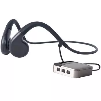 Vimaydo Новые наушники с костной проводимостью и звукоснимателем, USB-перезаряжаемые, 8 уровней регулировки громкости, легкие, не нужно вставлять в уши, шум
