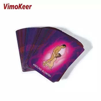 Vimokeer R-18 секс-карта для спальни, командные игрушки для пар, игры для секса, непослушные 52 позы, карты, подарки для взрослых, страсть, секс-игрушки