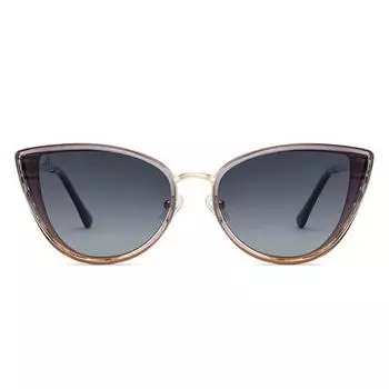 Vincent Chase от Lenskart | Круглые очки с полной оправой | Поляризованные и 100% защита от ультрафиолета | Для мужчин и женщин | Средний размер | VC S11164