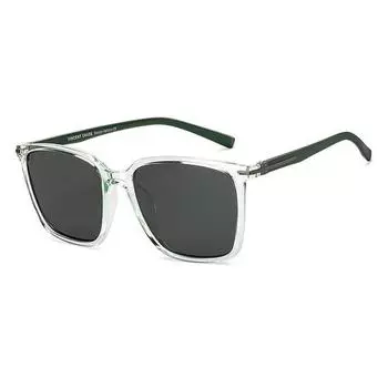 Vincent Chase от Lenskart | Полная квадратная оправа | Поляризованные и 100% защита от ультрафиолета | Для мужчин и женщин | Большие | VC S14459