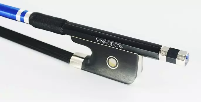 VINGOBOW смычок для виолончели из углеродного волокна, черный волос [Уникальный]