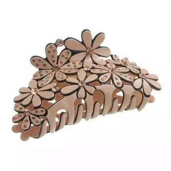 VINGTAINE Flower Design Vance Clip Elegant Flower Великолепный офисный аксессуар для волос Розовый [Vintaine] H7194-PK- розовый