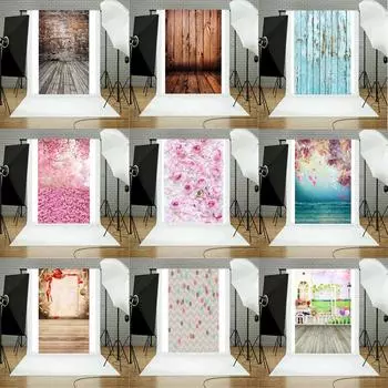 Виниловая деревянная стена, пол, фотостудия, опора, фон, фон 3x5FT One Size