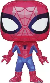 Виниловая фигурка Funko из лимитированной серии Marvel Comics D100 Pop! #1246 Человек-Паук (Издание Facet) [Элемент]
