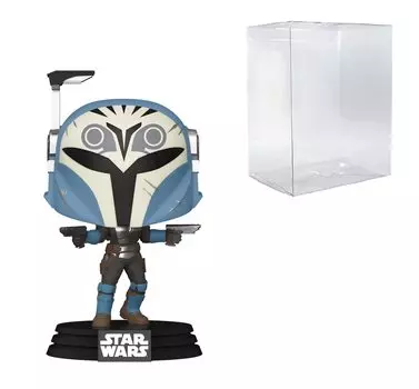 Виниловая фигурка Funko POP Star The Mandalorian Kryze Funko, совместимая с Pop Box Protector Wars - Bo-Katan POP! (Включает чехол)